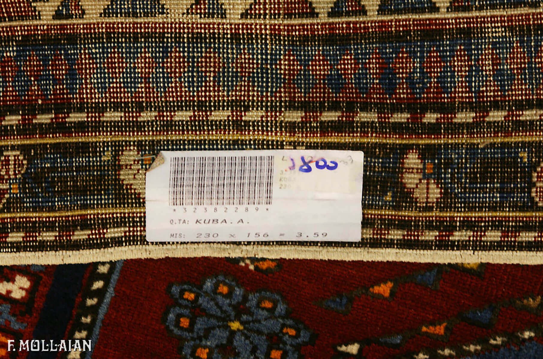 Teppich Kaukasischer Semi-Antiker Kuba (Quba) n°:32382289